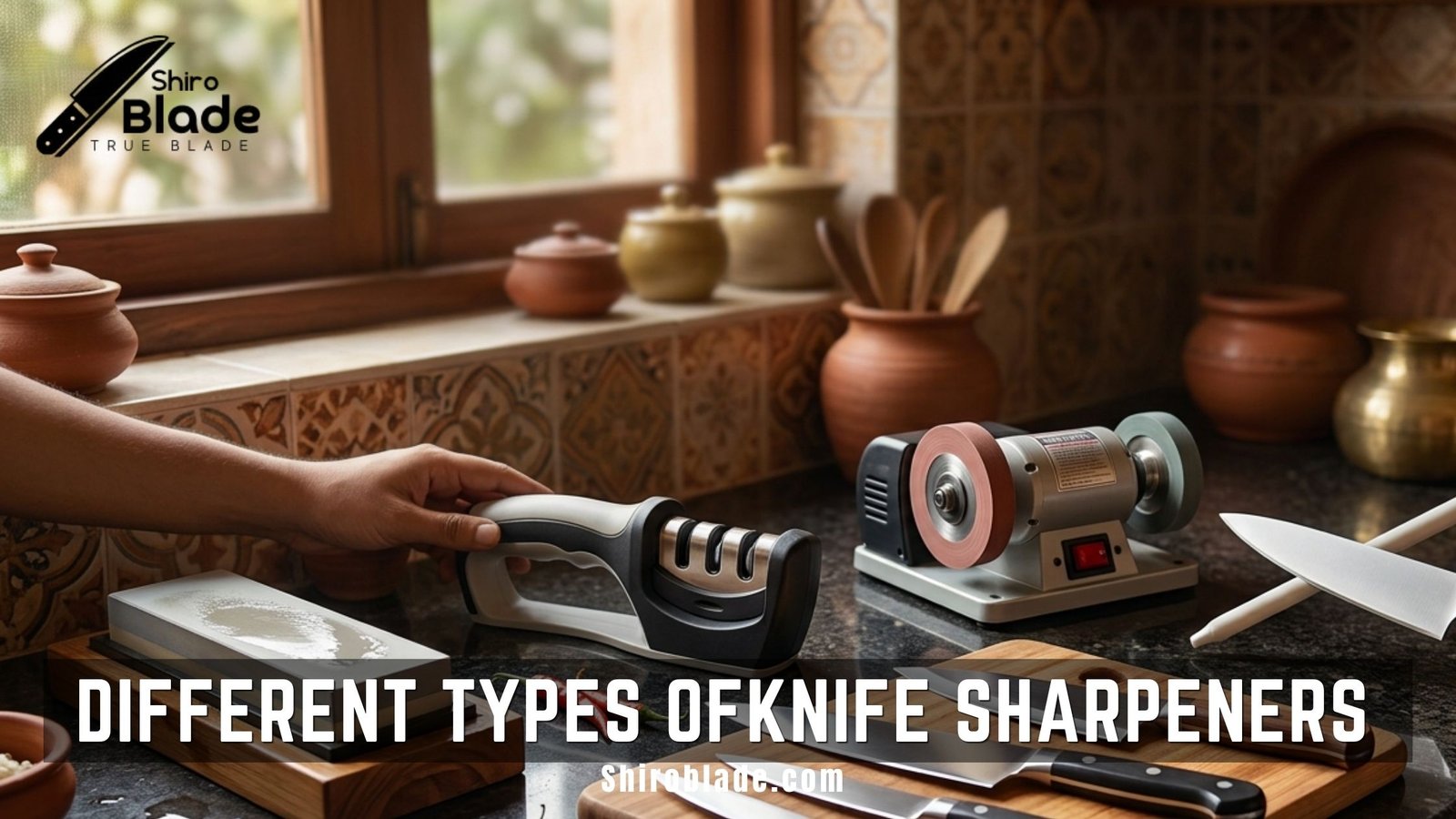 Different types of knife sharpeners