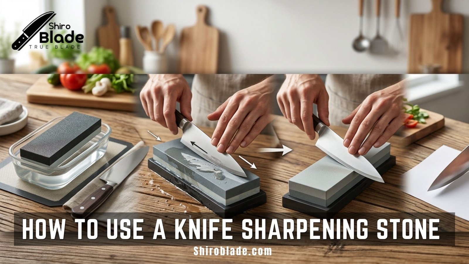 How to Use a Knife Sharpening Stone