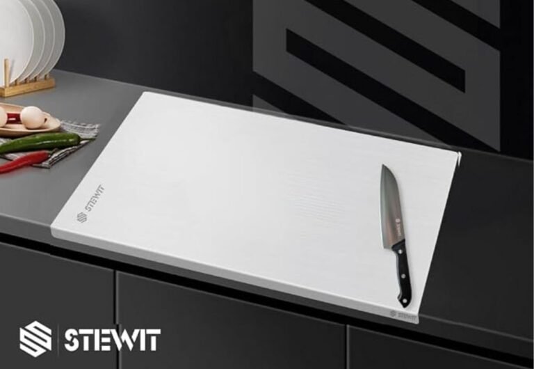 Stewit Large Stainless Steel Cutting Board