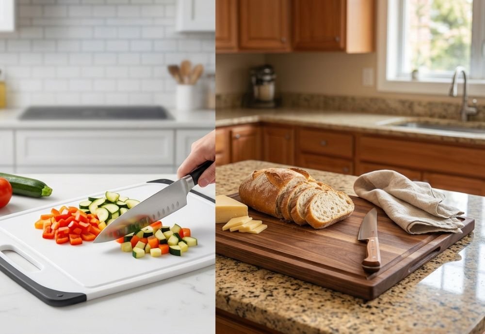 vegetables cutting board