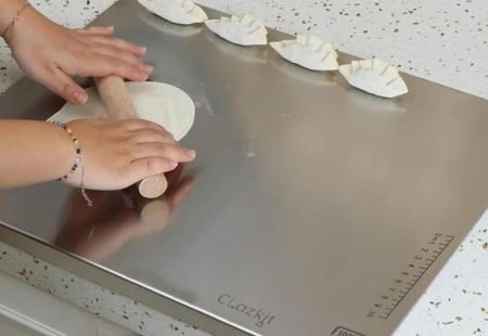 Clazkit Countertop Stainless Steel Cutting Board